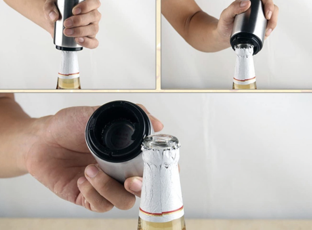 Destapador De Cervezas Botellas Automático Magnético