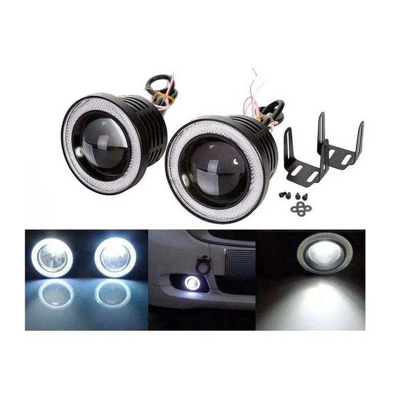 Foco Neblineros Led Ojo De Angel Universal pack