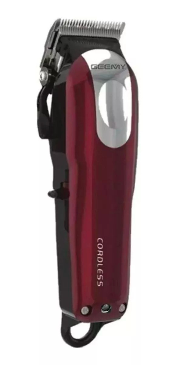 GEEMY-cortadora de pelo inalámbrica para Barbero, cortadora de pelo profesional, recargable, eléctrica