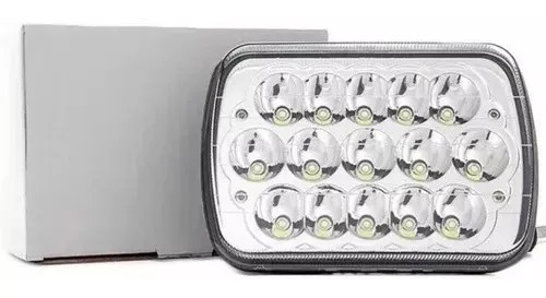 Focos pack  Faro Luz Neblinero Led 45w Auto Caminoneta 7 Pulgadas rectangular