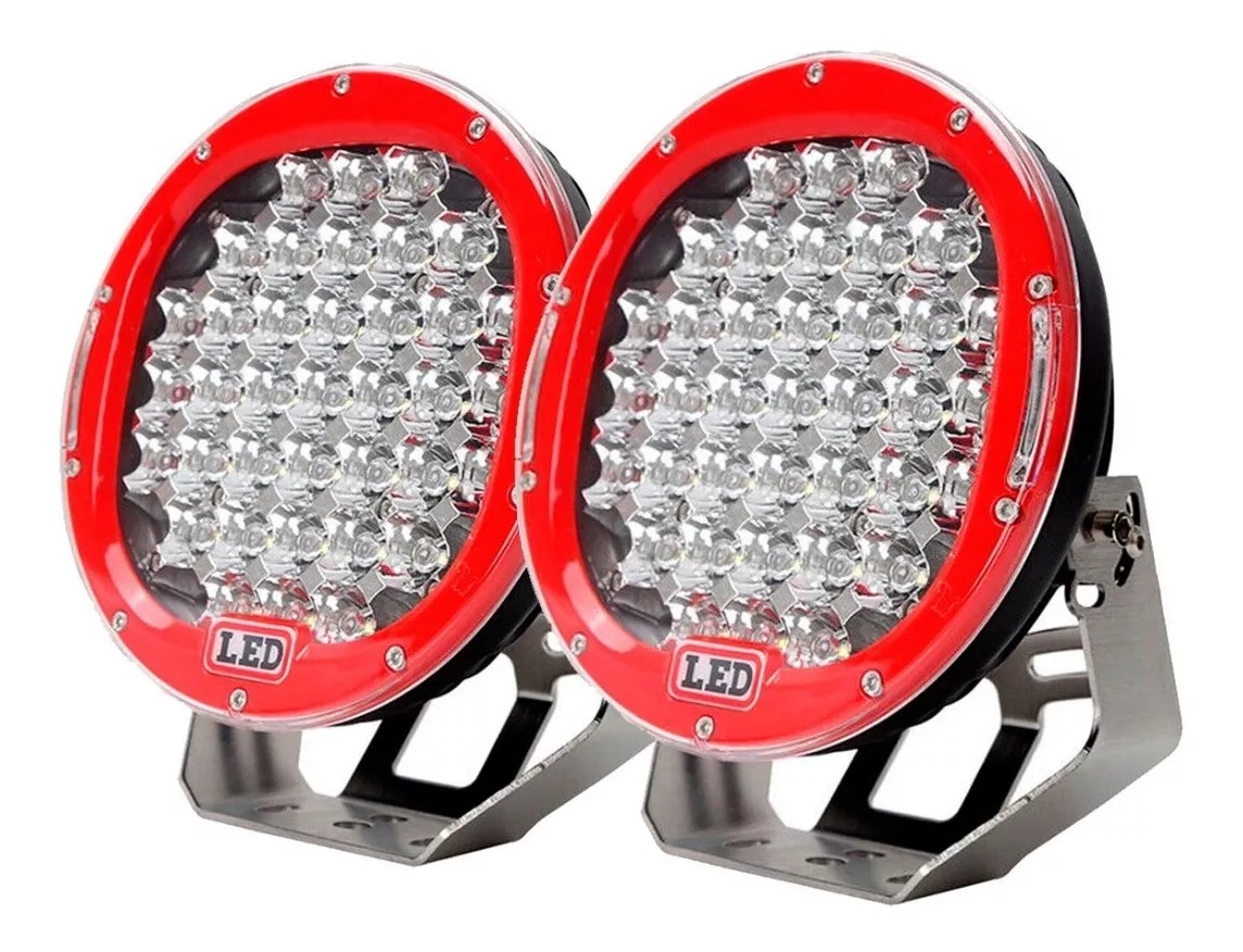 Luz Foco Neblinero 14 Led 4x4 Auto Caminon Redondo