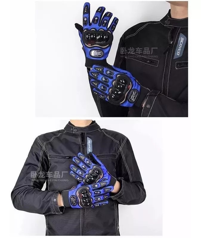 Guantes Para Moto O Bici Gran Protección Probiker