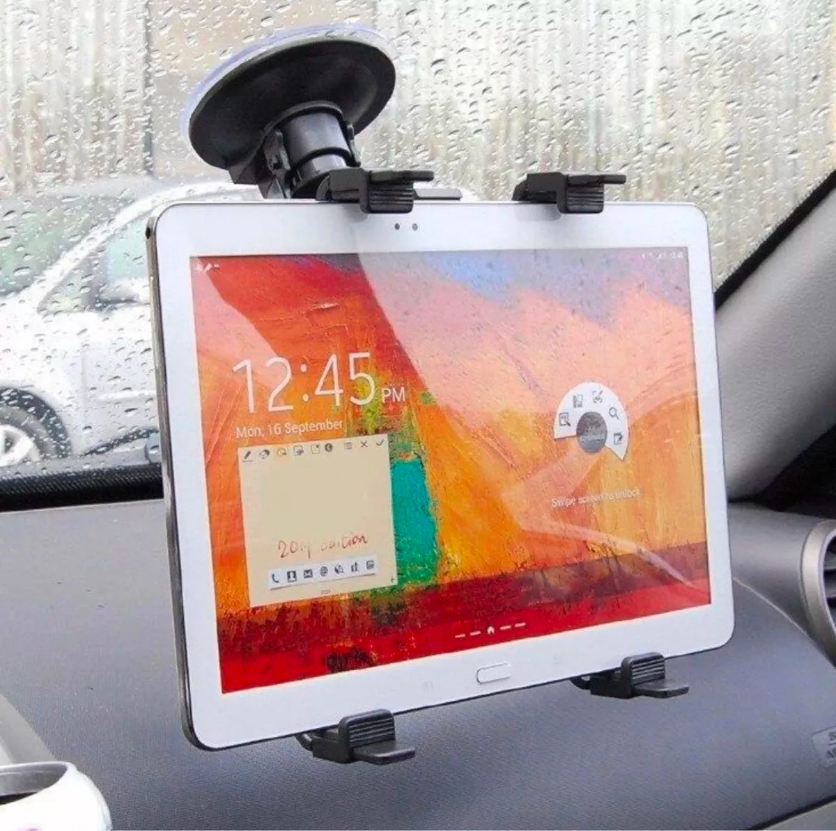 Soporte Tablet Coche Universal, Soporte Extensible para Tablet