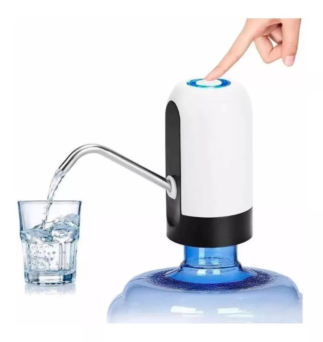 Bomba Dispensador Agua Electronico Recargable Usb Bomba