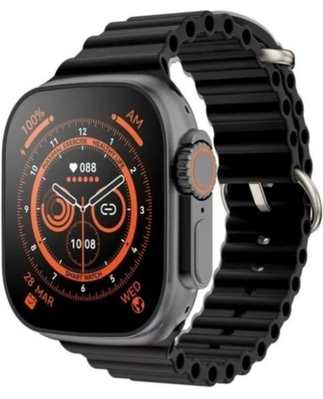 Smartwatch Ultra 49mm Monitoreo Salud Notif. Deportes