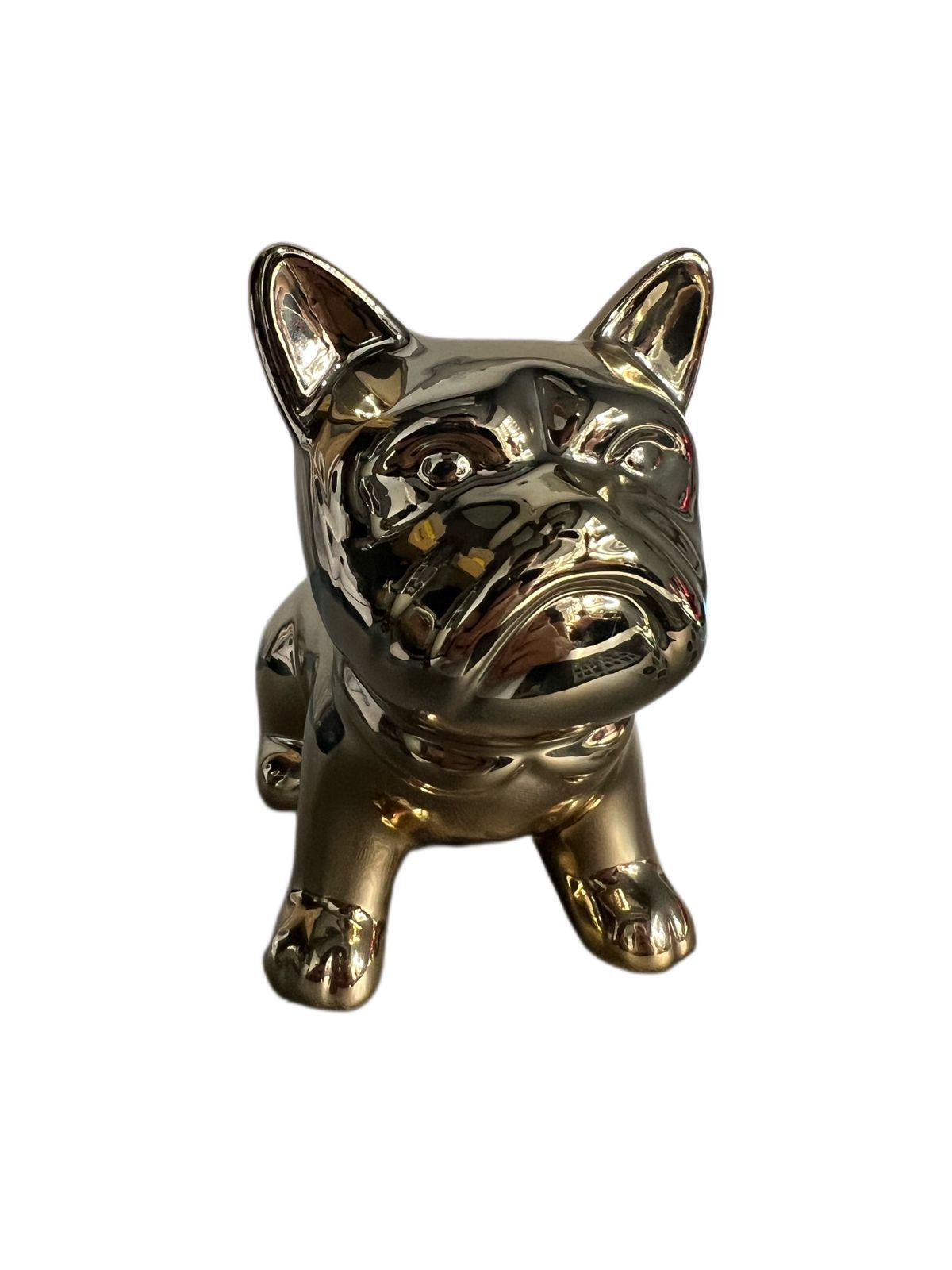Escultura De Bulldog pug  Adorno Para Decoración