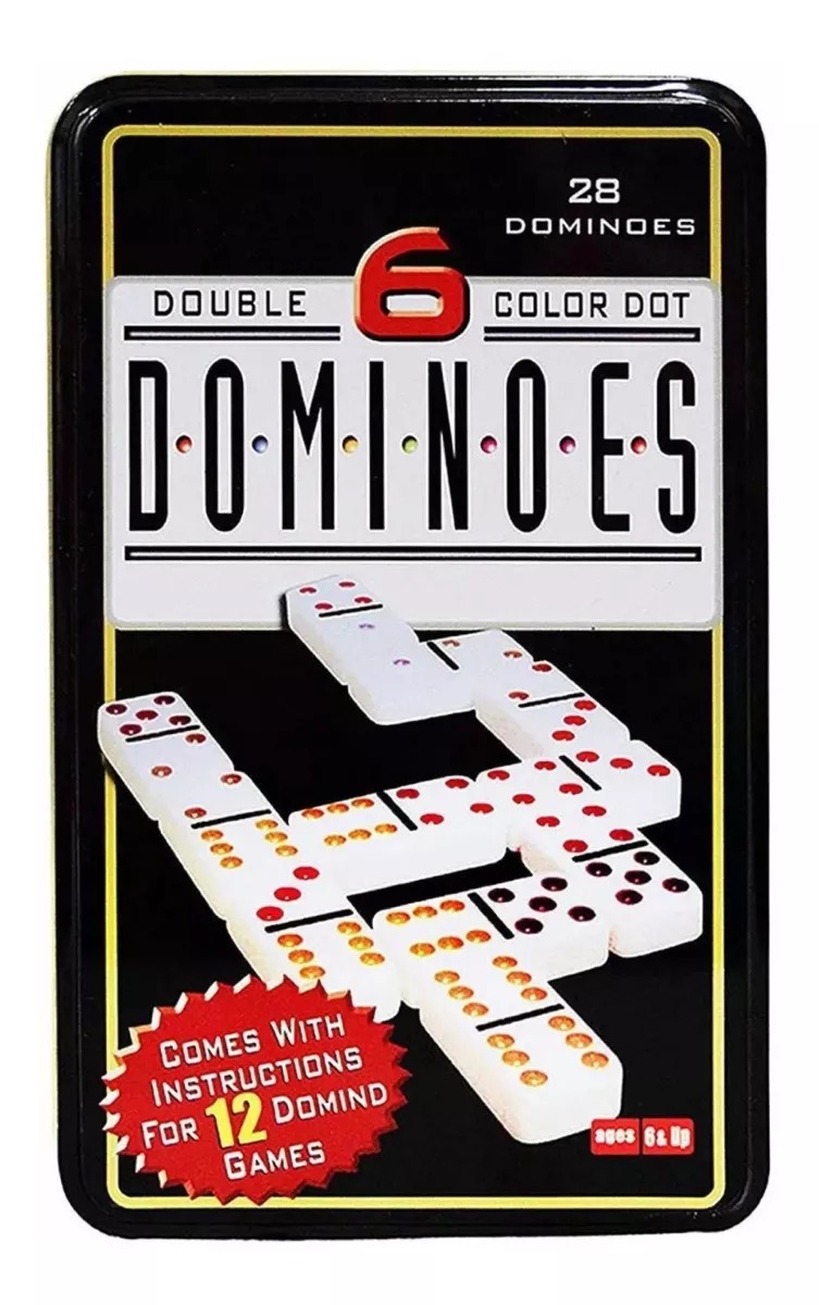 Domino Juego Chancho 12 Caja Metalica Juegos