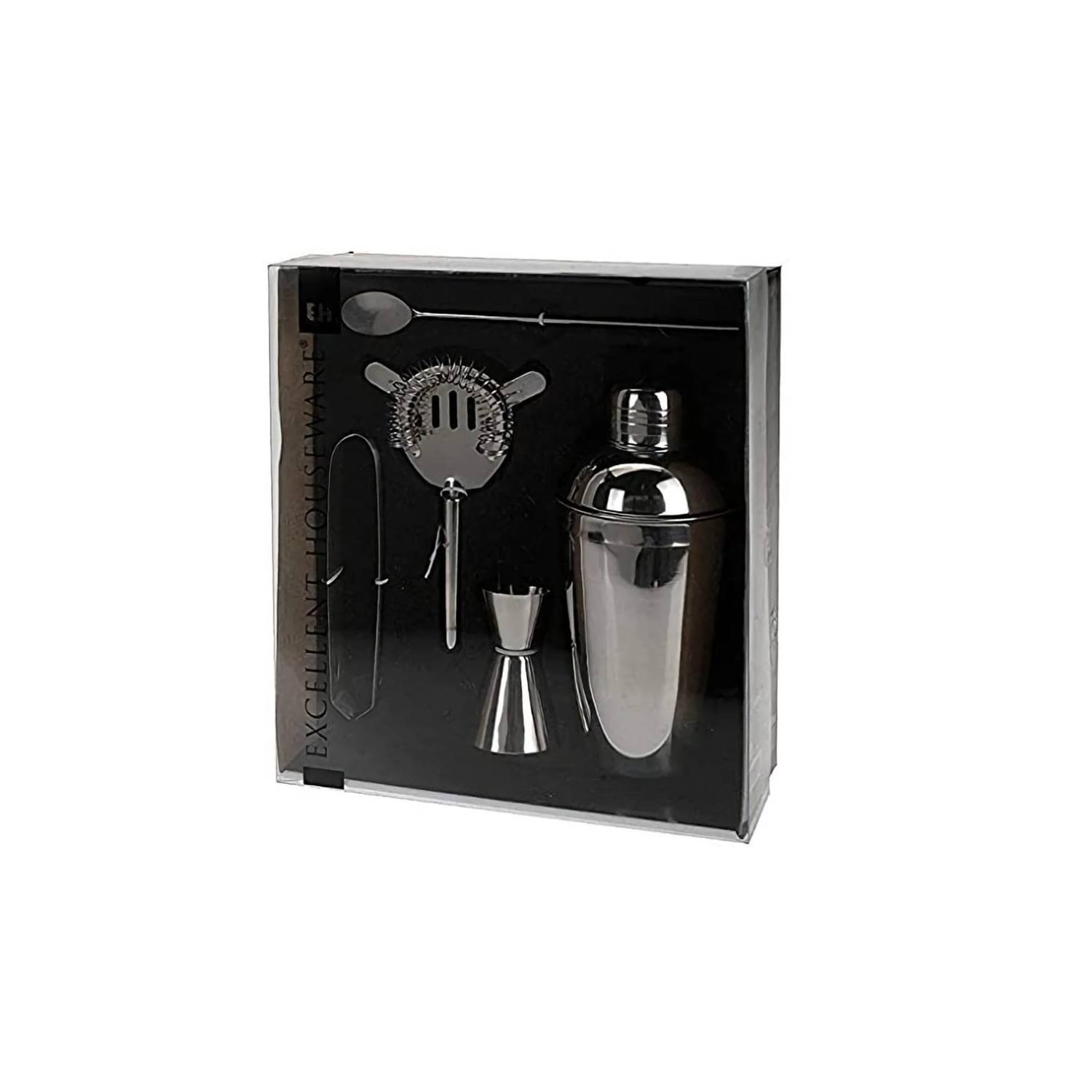 Juego Coctelera Set Utensilios Bar Inoxidable