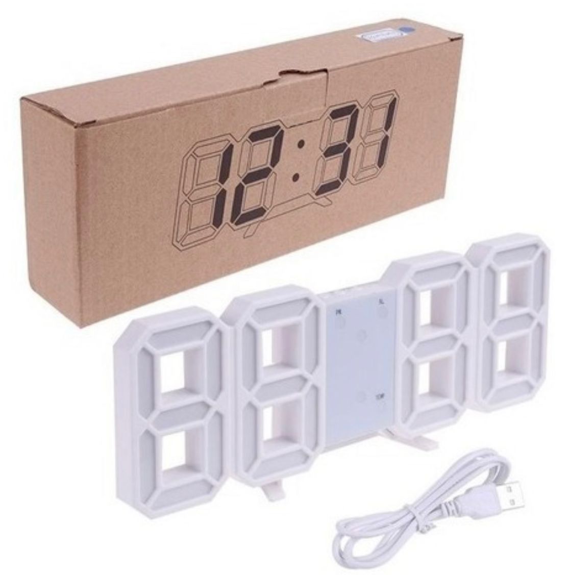 Reloj despertador luminoso clearance