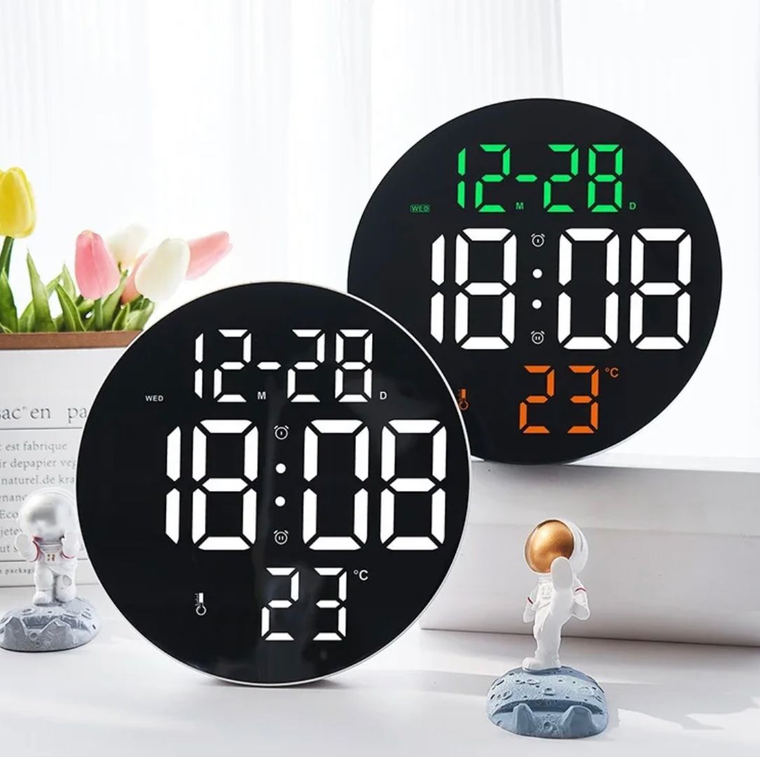 Reloj Pared redondo led