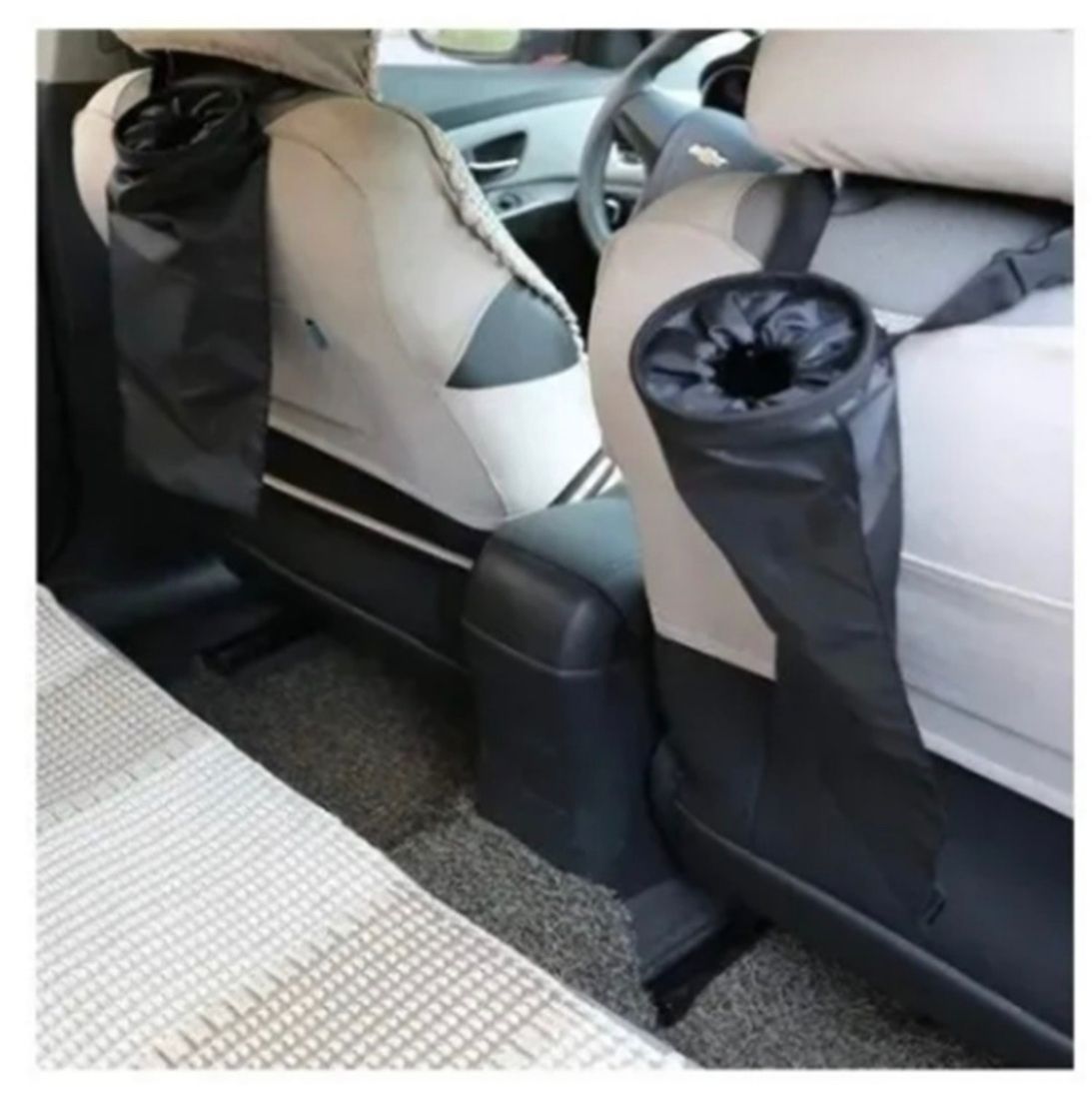 Basurero De Auto Portatil Plegable Para Respaldo Asiento