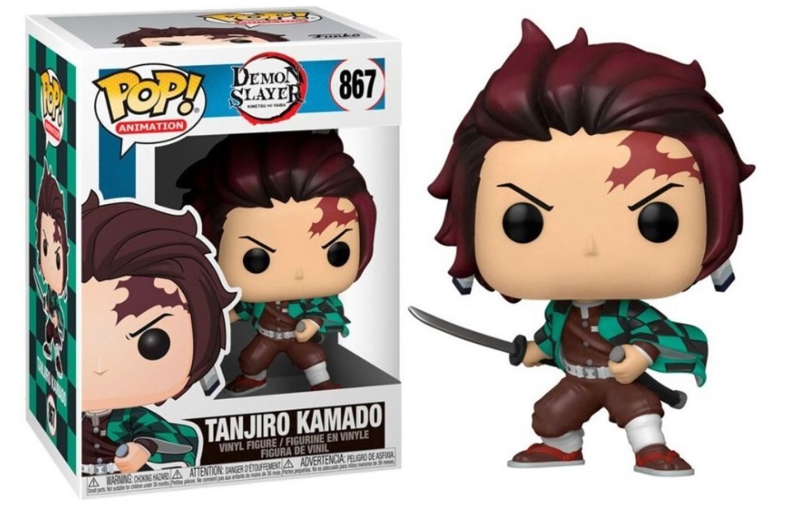 Figura de acción  Tanjiro Kamado 49010 de Funko Pop! Animation