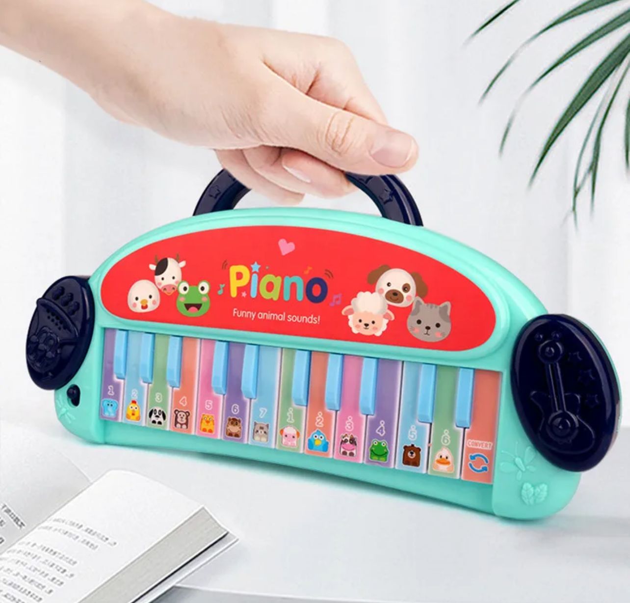 Piano Musical Para Bebes Interactivos Con Sonidos Animales