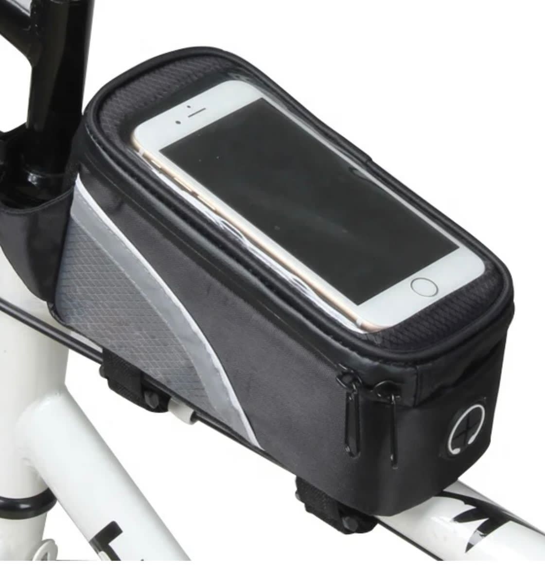 Bolsa Portacelular Para Bicicleta Con Conector De Auricular