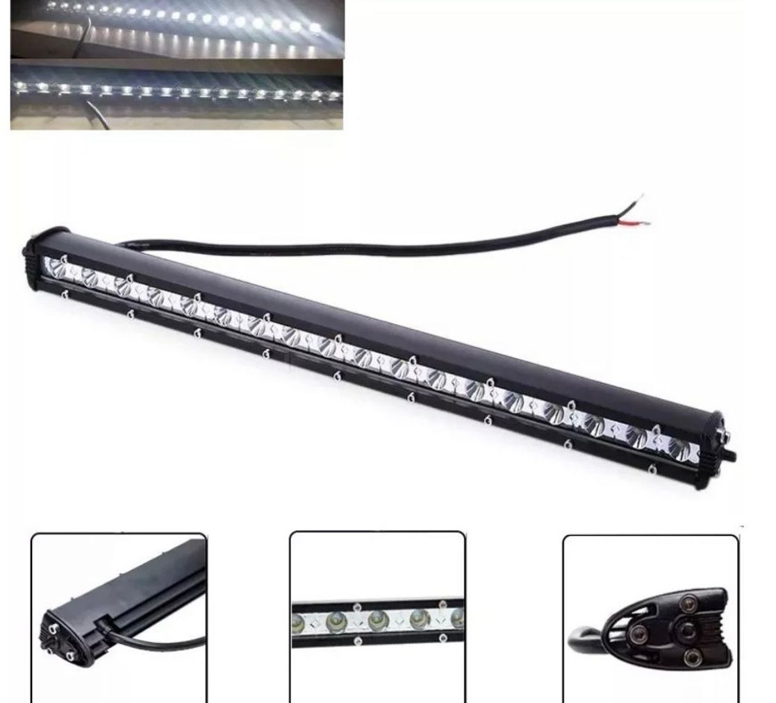 Barra Neblinero Led 54w Recta Slim 18 Led