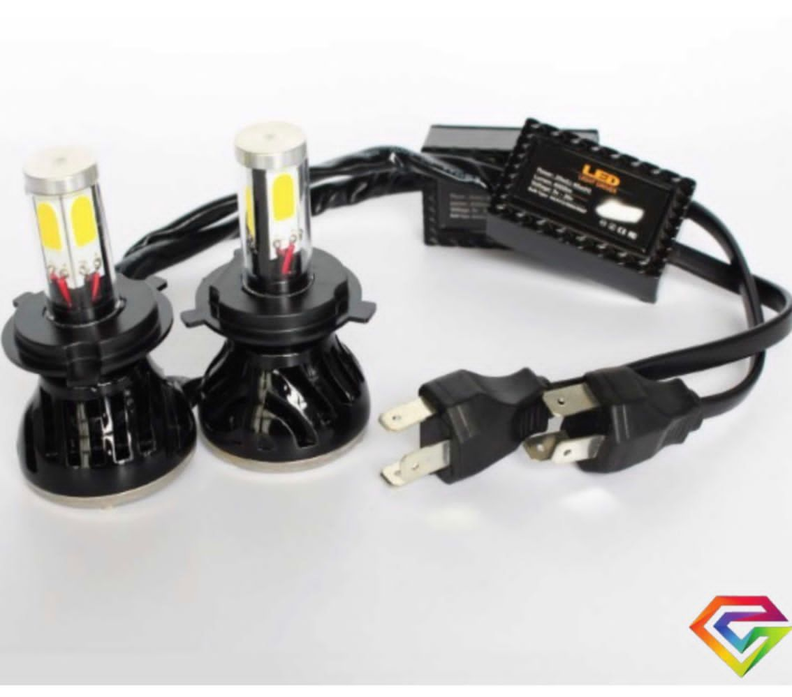 Ampolletas Turbo Led H4 Alta Y Baja 360