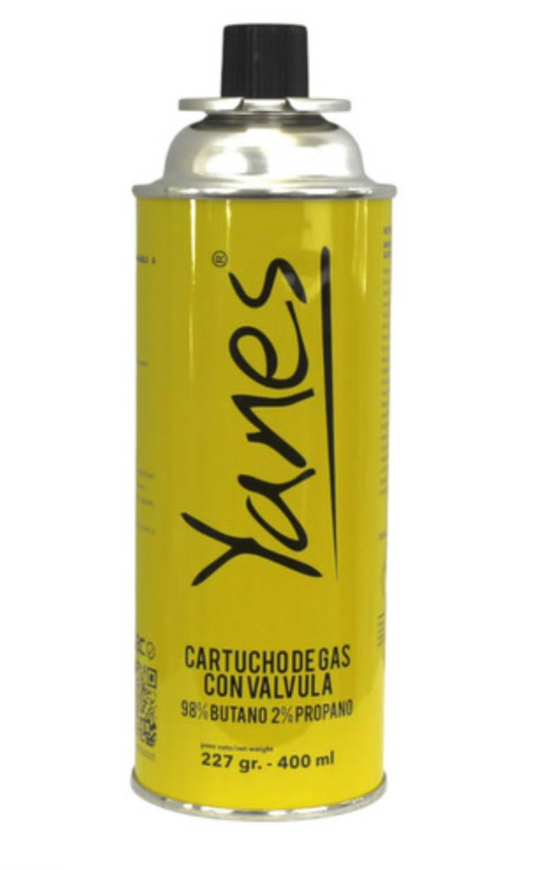 Cartucho De Gas Butano Con Válvula 227gr 400ml