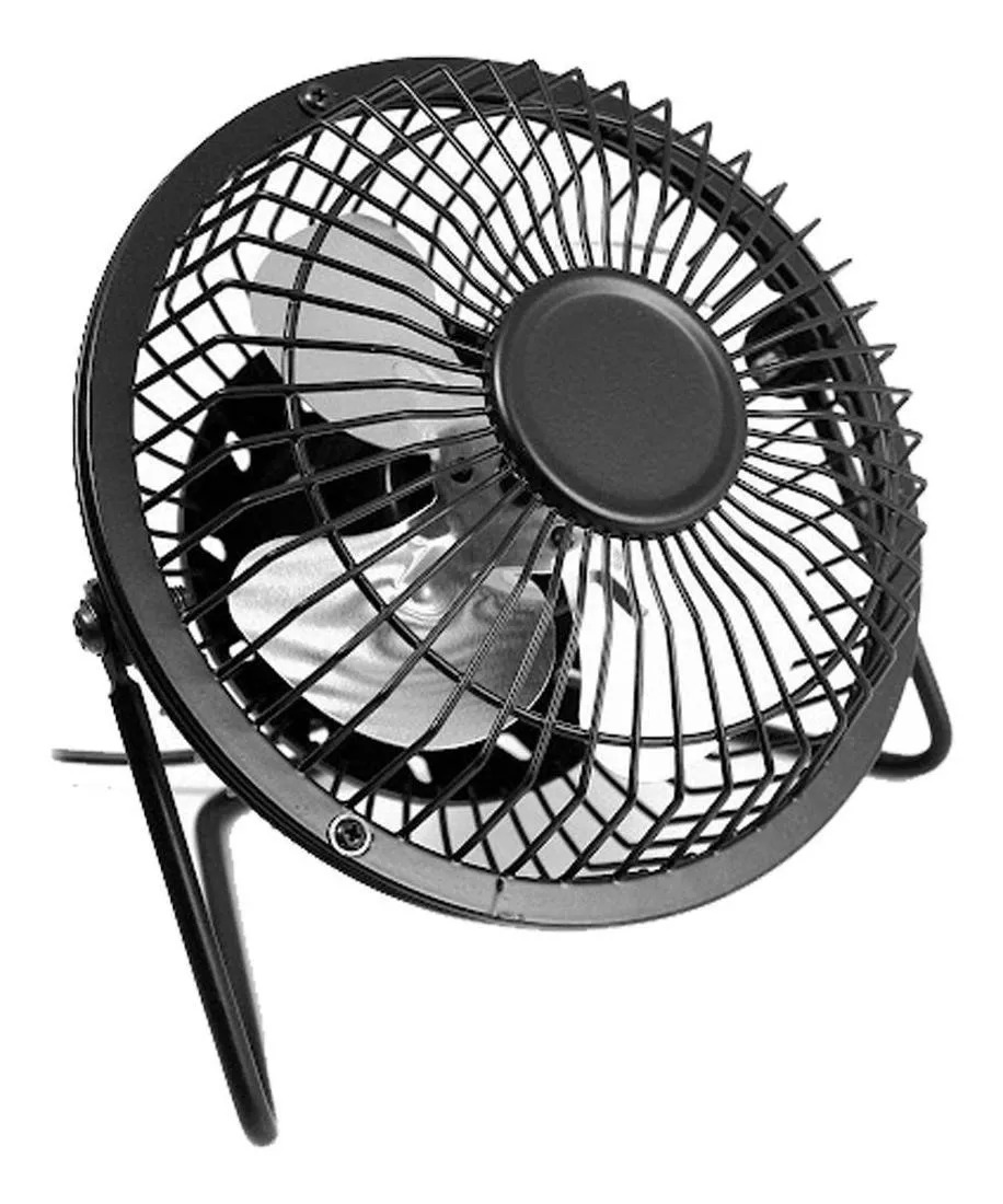 Ventilador Escritorio Usb Mini Fan Ajustable Silencioso