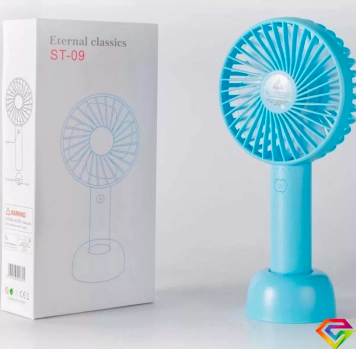 Mini Ventilador Portátil Recargable Usb Con Batería