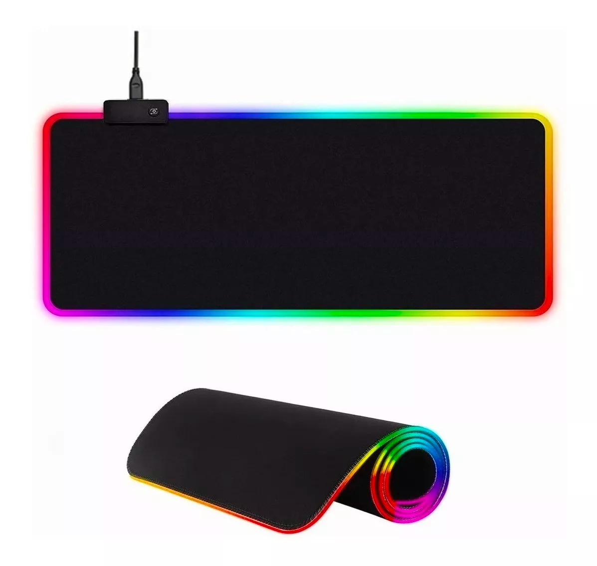 Mouse Pad Gamer Antideslizante Con Luz Led 78x30cm Excelente