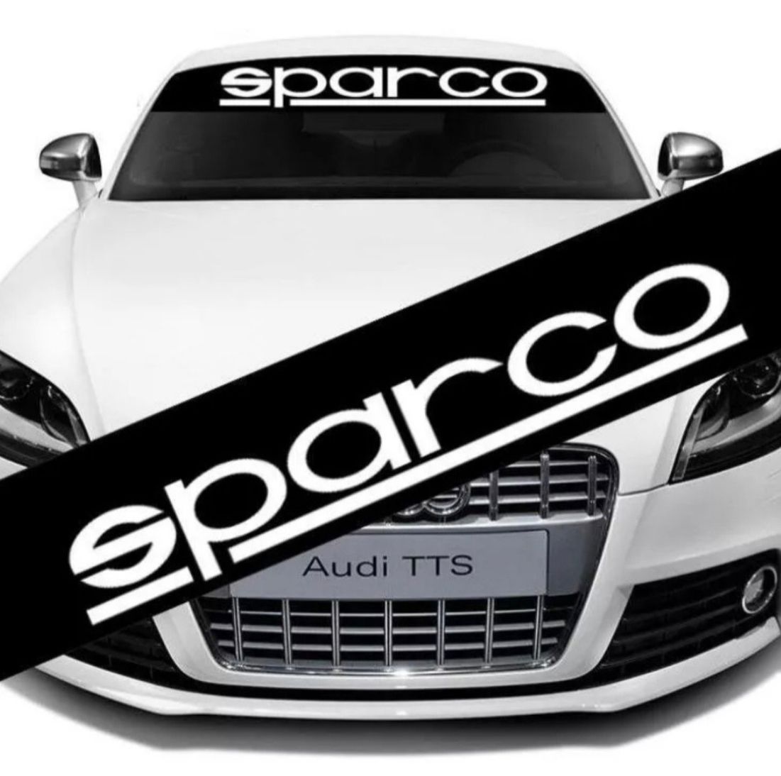 Stickers Vinilo Adhesivo Vidrio Parabrisas Sparco Colores