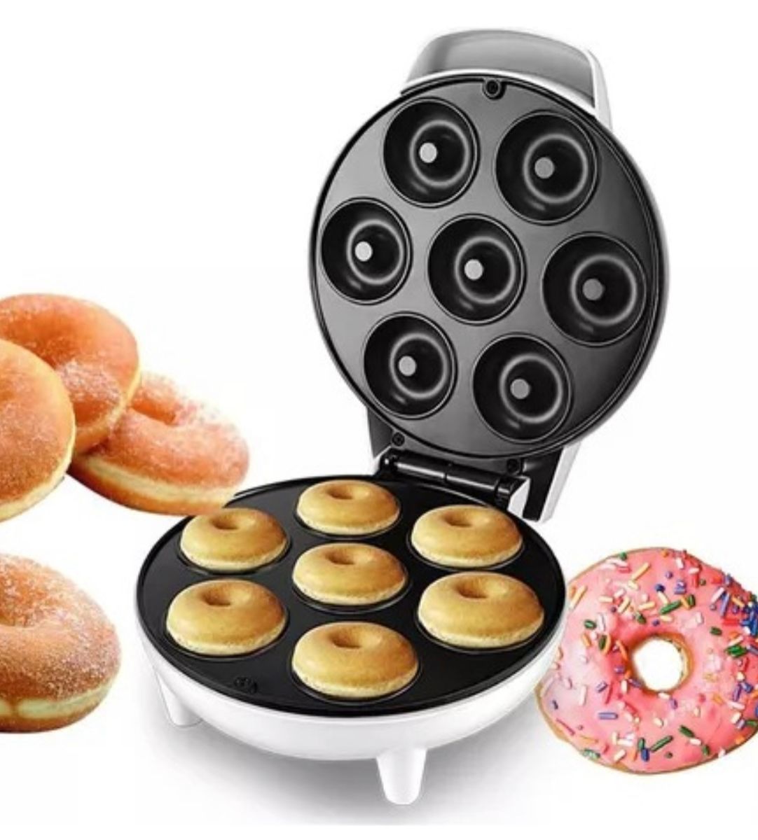 Máquina De Mini Donas Donuts Antiadherente