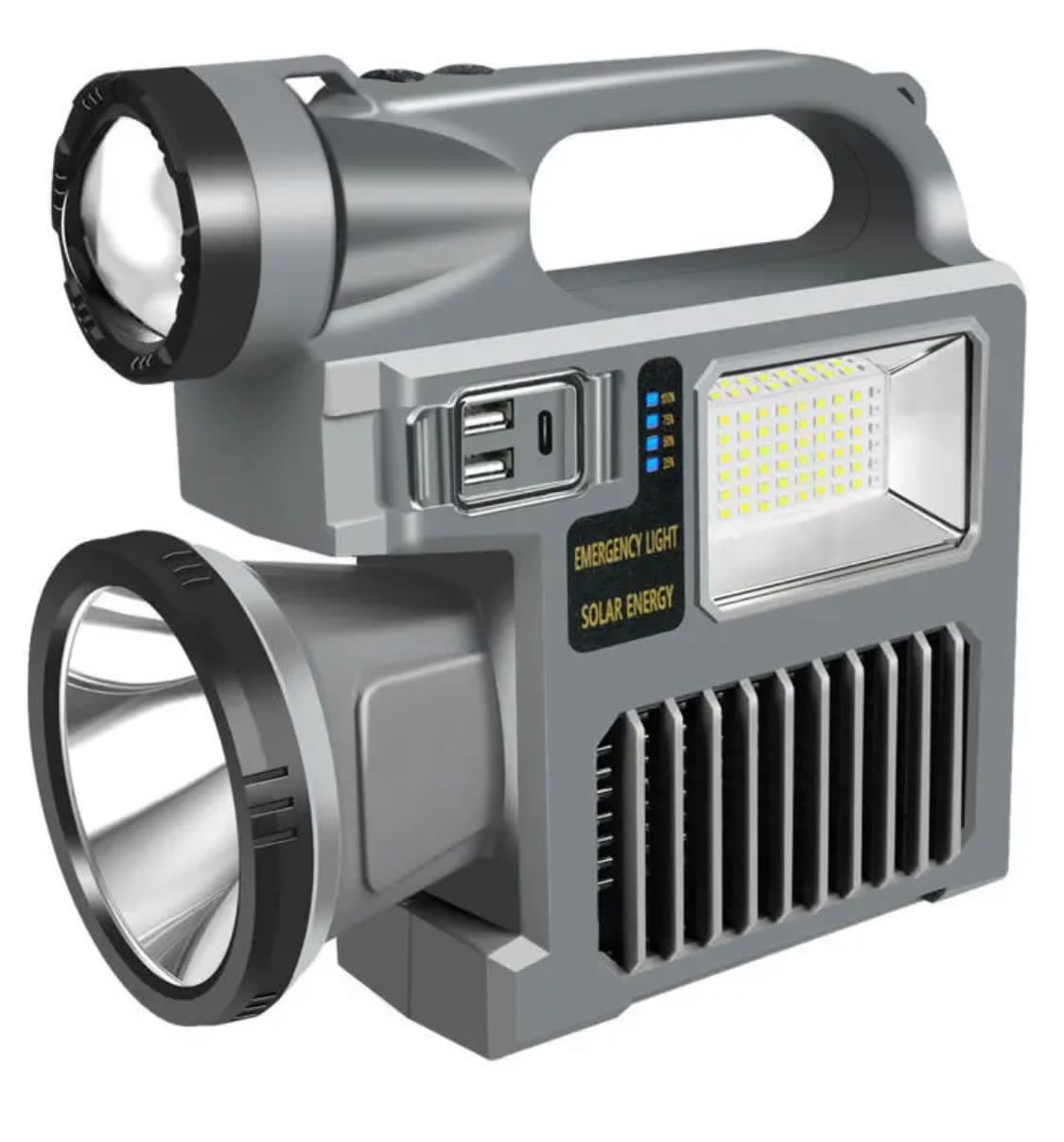 Lampara Solar Recargable Con Luz Uv Matamosquitos
