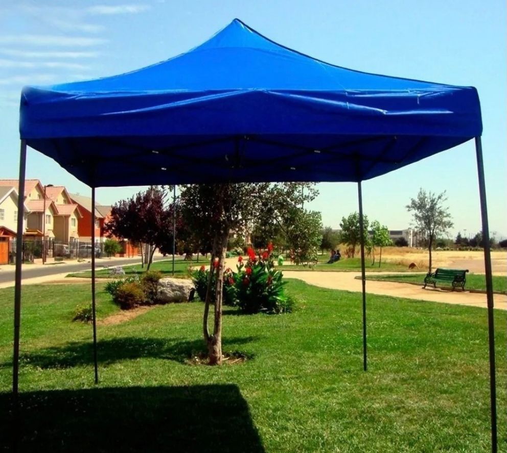 Toldo Plagable 3x3 Metalico Antioxidable Impermeable