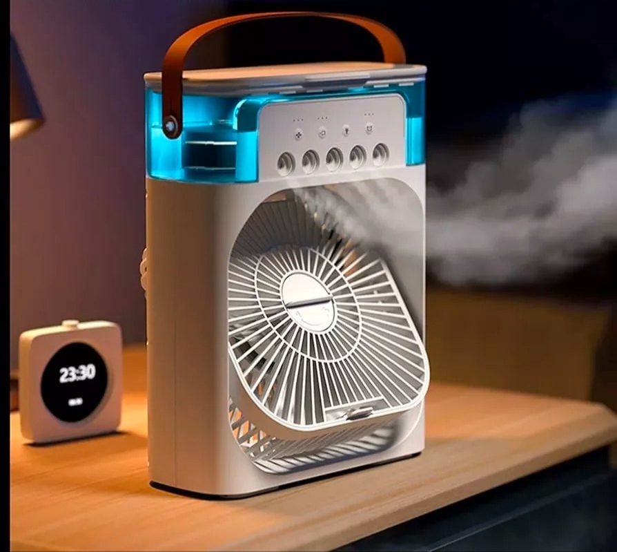 Mini Enfriador Portátil Aire Ventilador Humidificador Usb