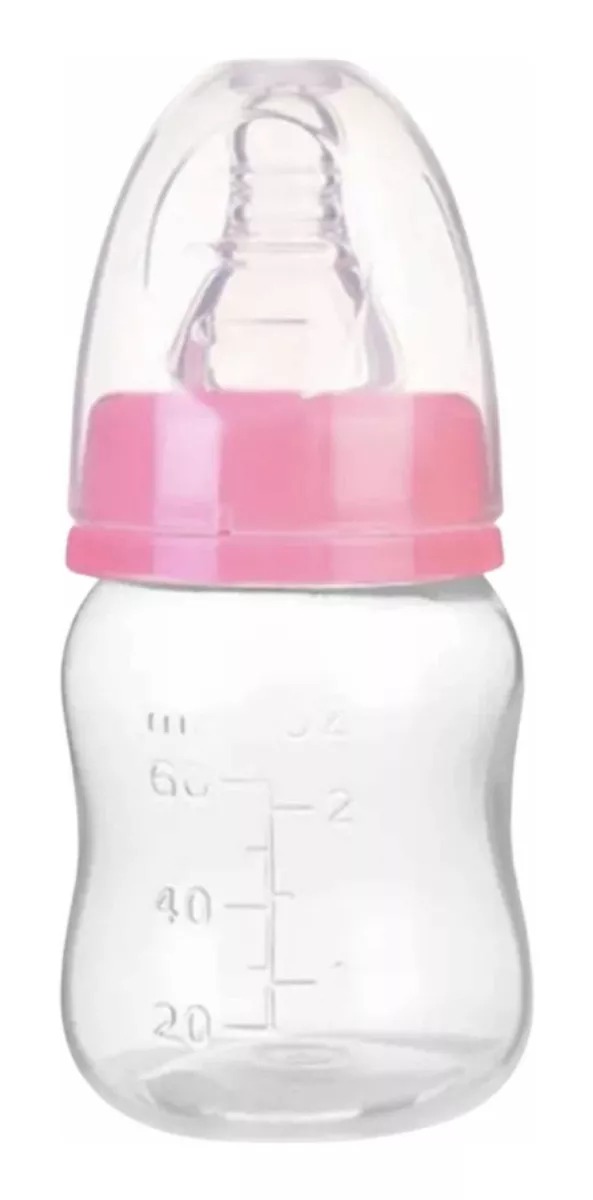 Mamadera Mini Para Bebes De 60ml De Vidrio