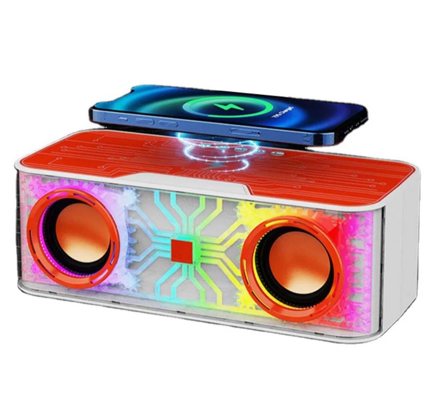 Parlante De Mesa Altavoz Bluetooth Recargable Cargador