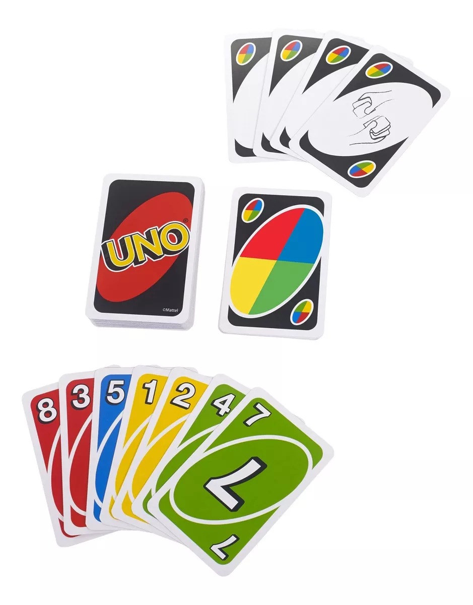 Juego de cartas Uno Original Mattel Mattel Games W2085