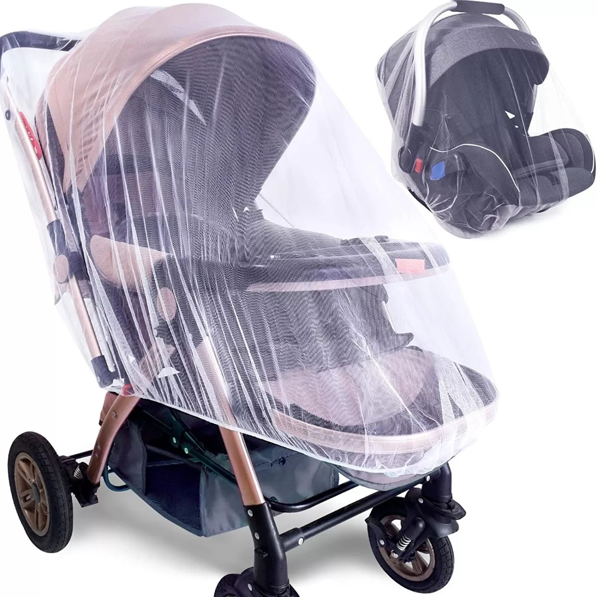 Mosquitero Para Coche Y Moises De Bebés Y Niños