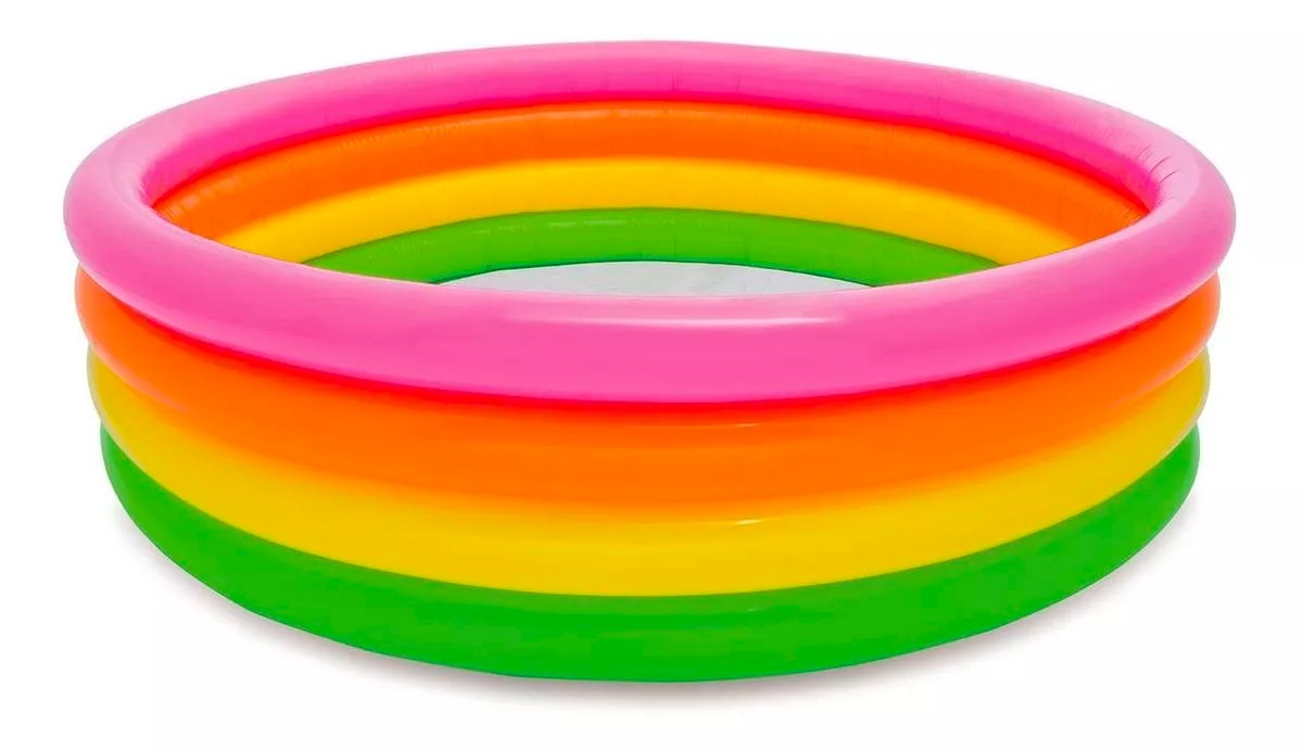 Piscina inflable redonda Intex Crystal de 114cm x 25cm 156L