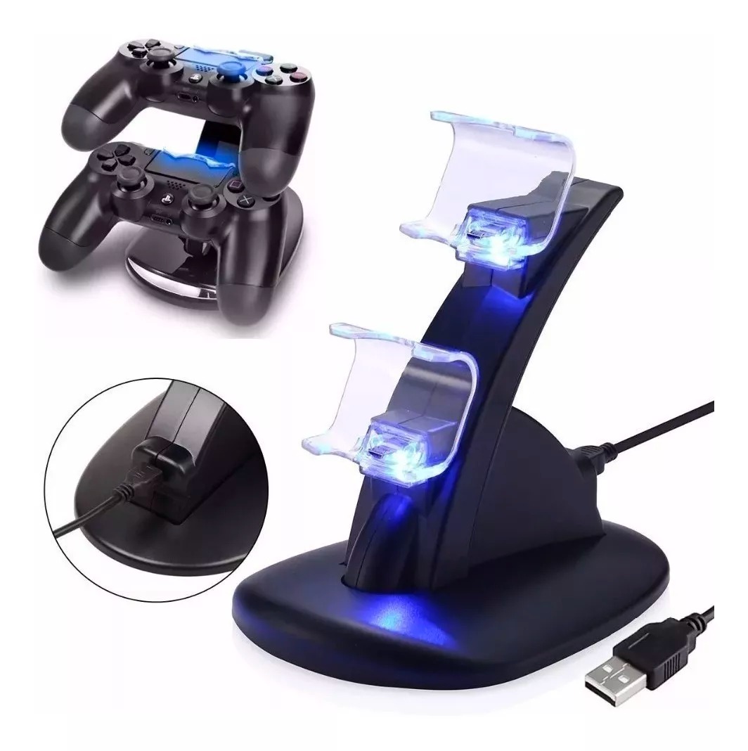 Cargador Doble Base Control Ps4 Dualshock