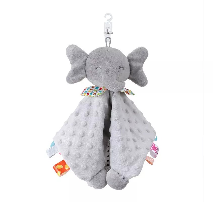 Tuto Apego Peluche Para Bebe elefante De Felpa Manta calmante