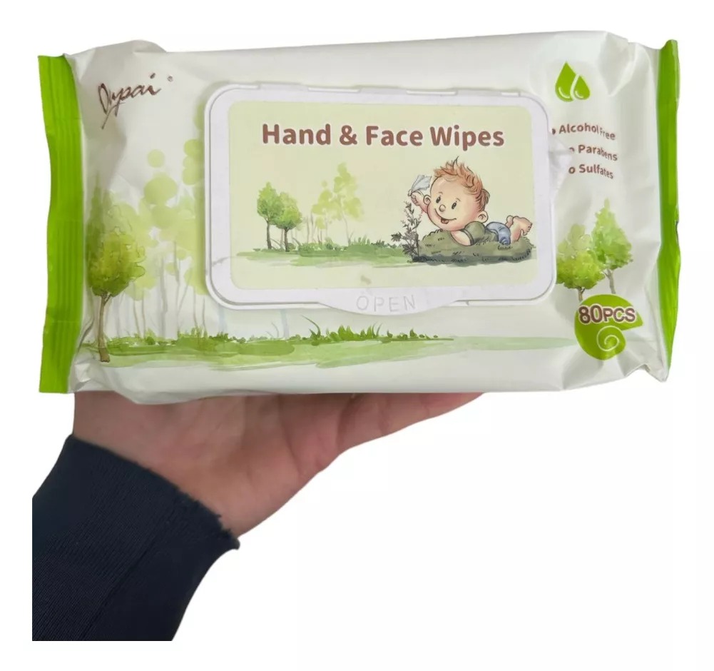 Toallas Húmedas Hand Face Wipes X 2 Paquetes