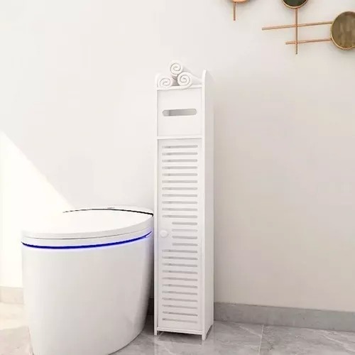 Estante De Baño Organizador 3 Compartimientos Blanco