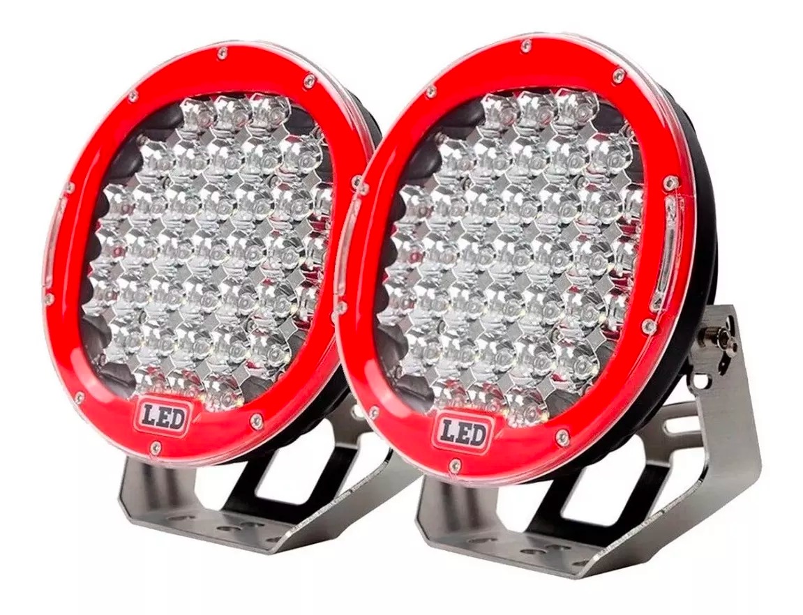 X2 Luces Focos Neblineros Led Off Road 4x4 9 Pulgadas