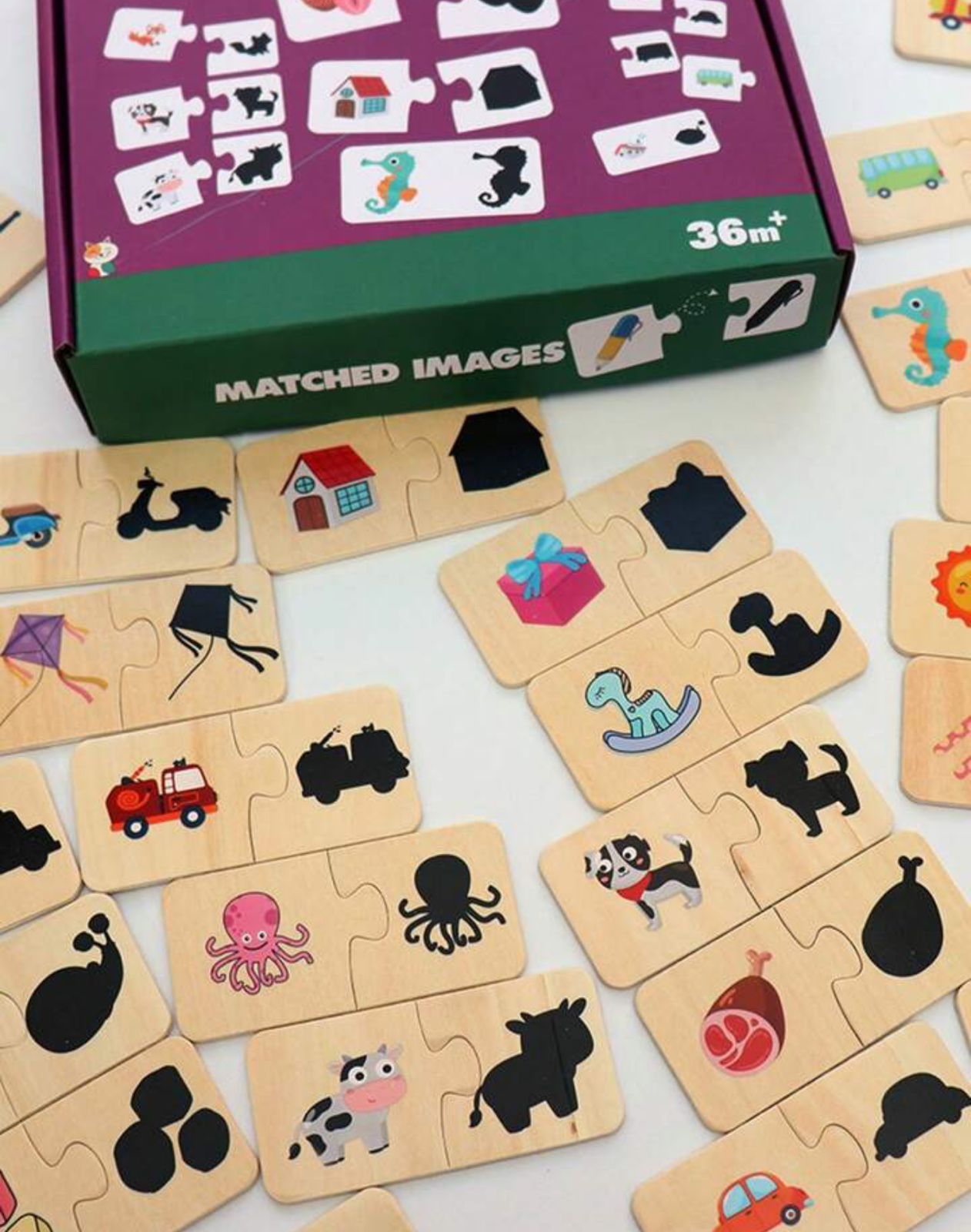 Puzzle Rompecabezas Juguete Didáctico Madera Niños