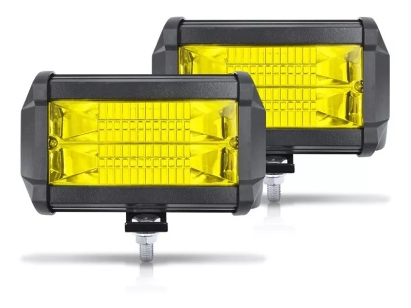 Foco Neblinero Led 72w Amarillo Expansion Auto Moto - Unida