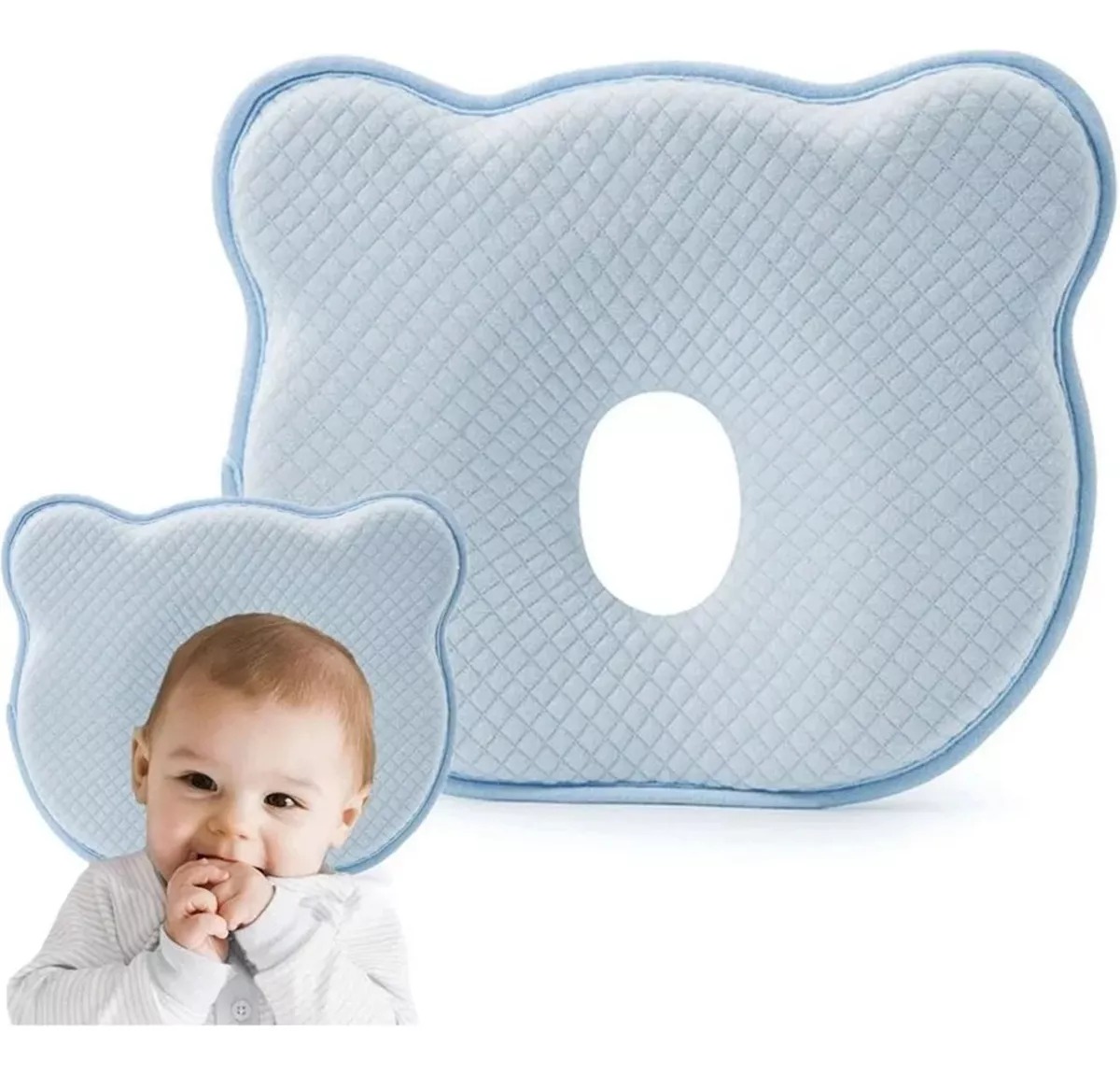 Almohadas Para Bebés Cojín Cabeza Plana