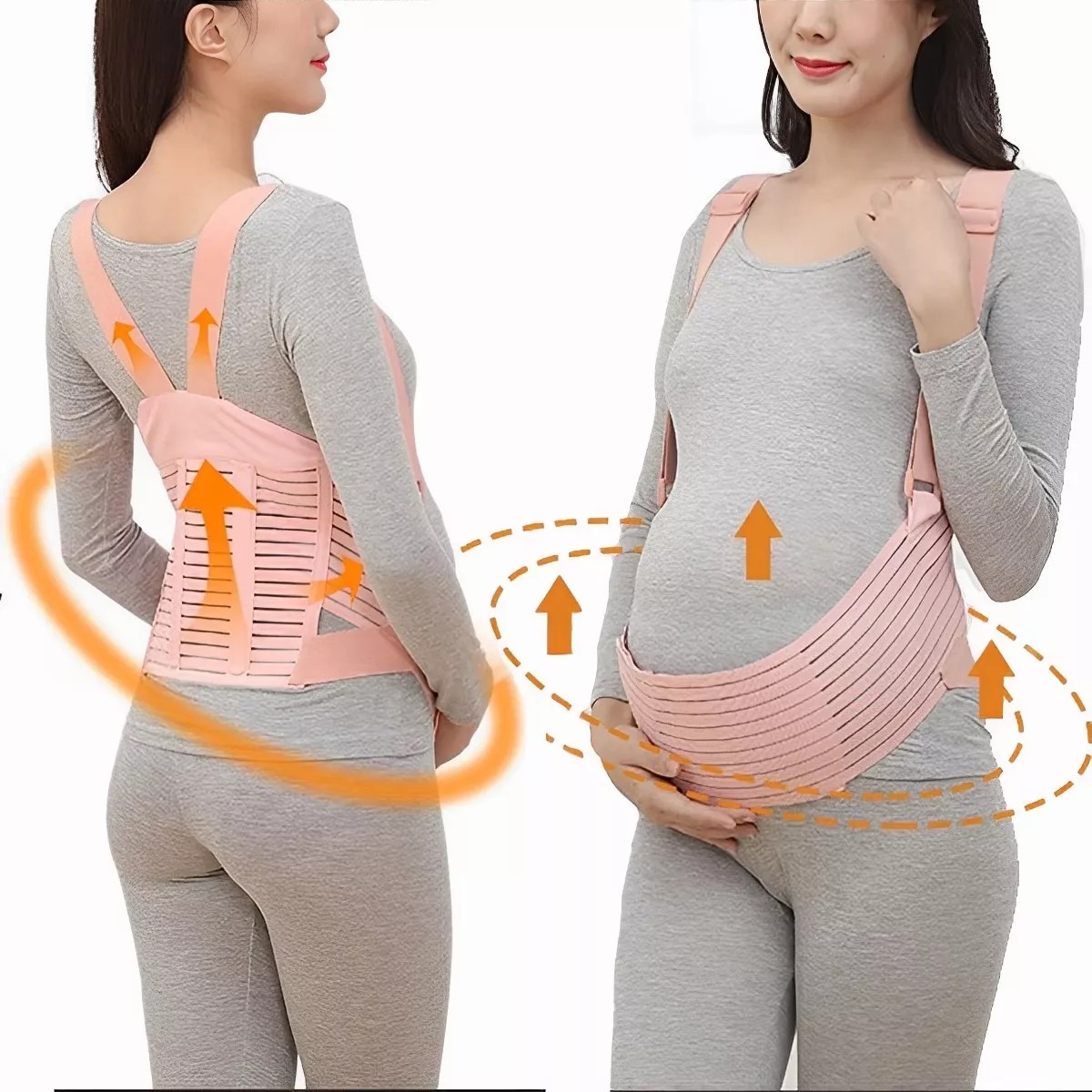 Faja Maternal Soporte Prenatal Ajustable Soporte Lumbar Faja