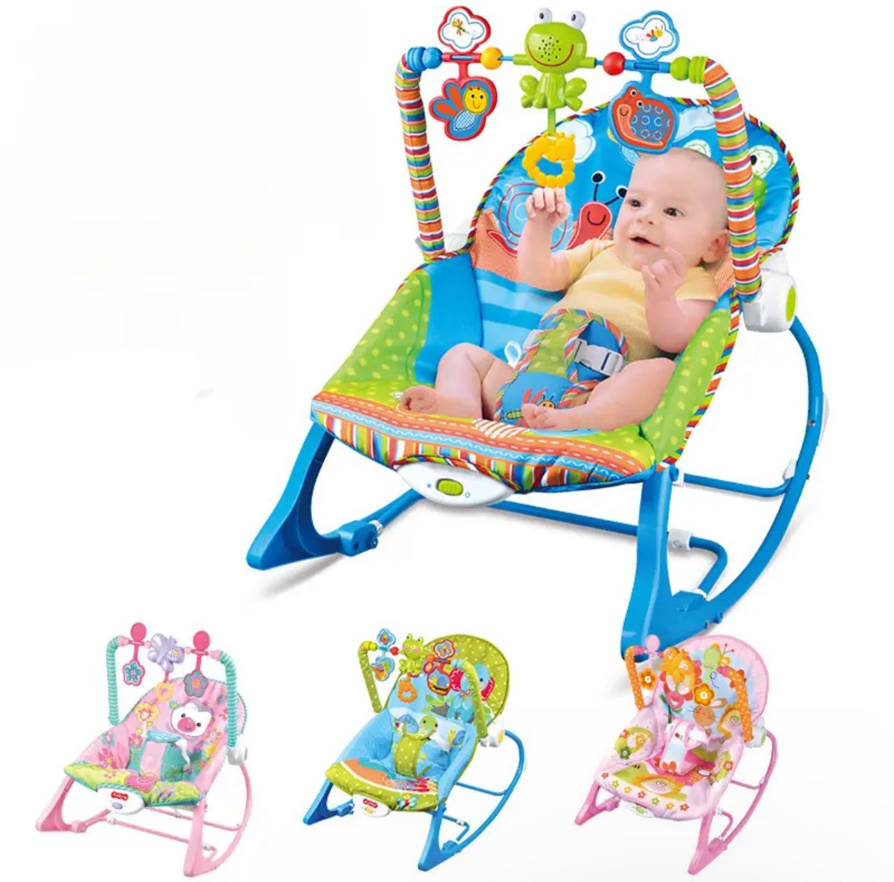 Silla Mecedora Musical Con Vibracion Para Bebe