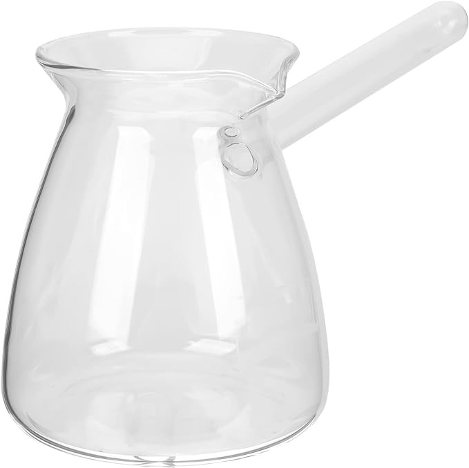 Cafetera turca clásica de cristal de borosilicato