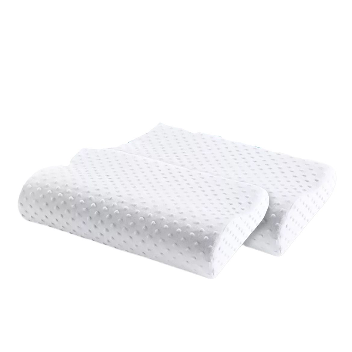 Pack X2 Almohada Memory Cervical Ortopédica Con Memoria