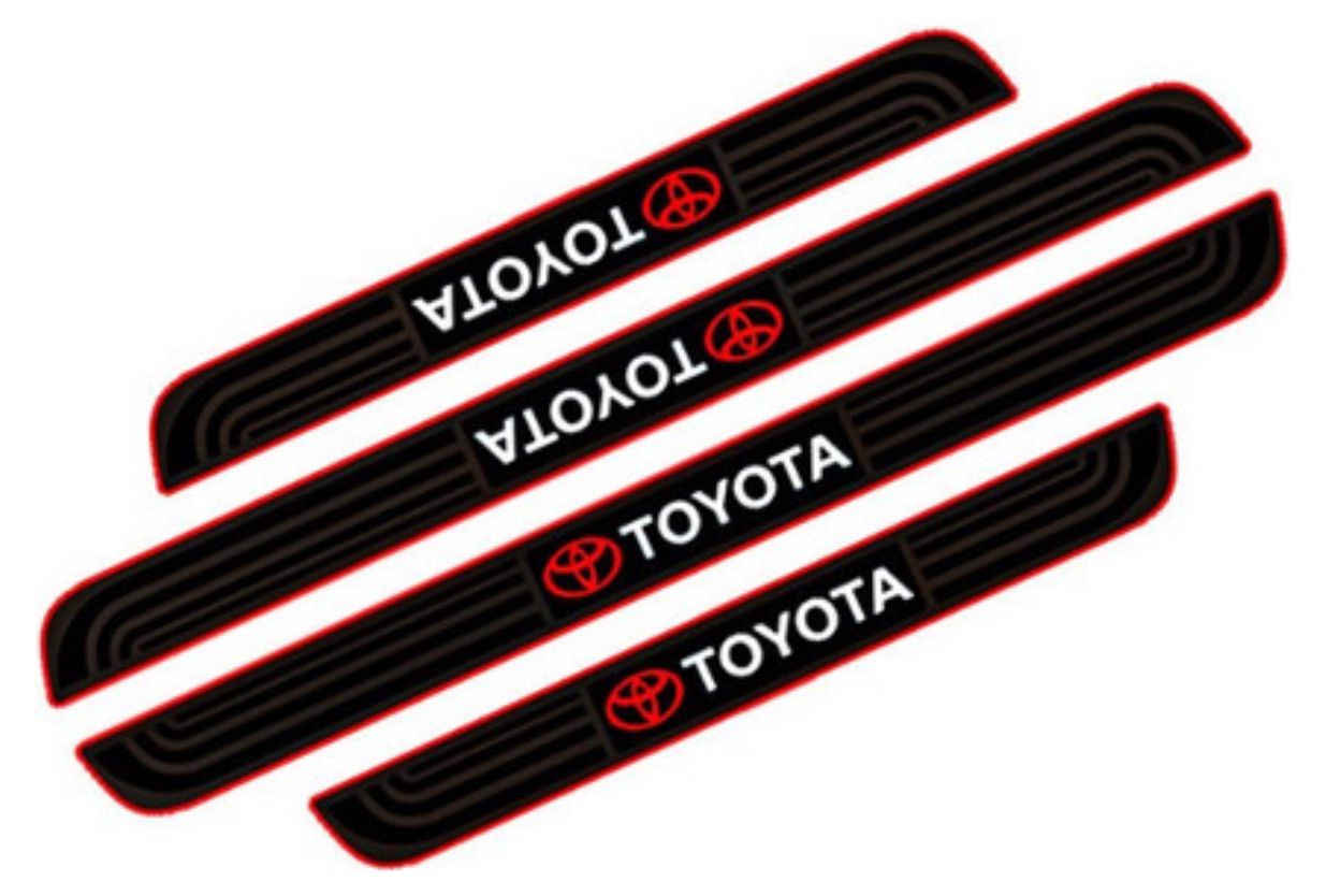 X4 Cubrezocalo Protector Puerta Auto Toyota  3 Capas