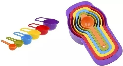 set cuchara medidora gramos cuchara y taza medidora 6 Pza