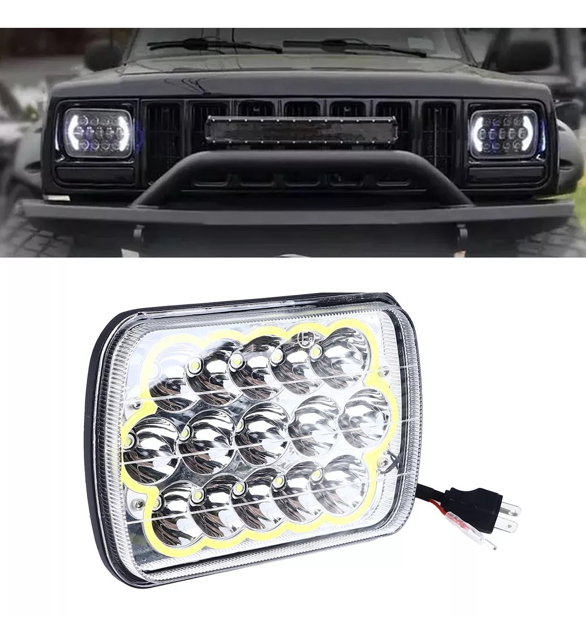 Optico Led 7 Pulgadas Camion Universal H4