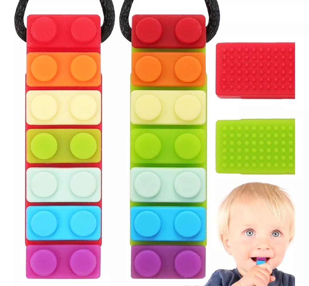 Pack 2 Mordedores Autismo Tdah Sensorial Deficit Atencional